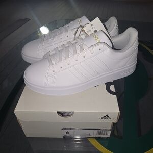 Adidas Women's White Athletic Shoes